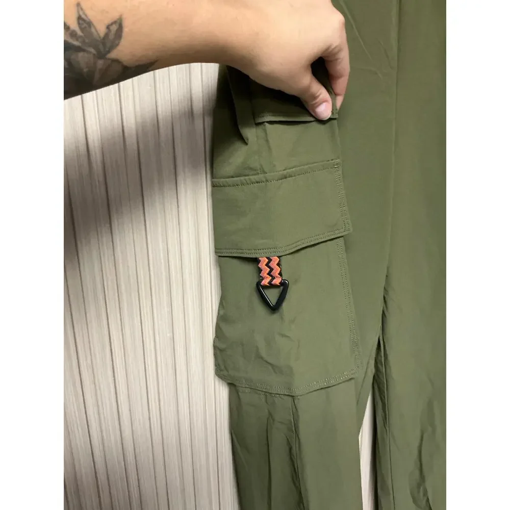 Fabletics Heights Cargo Pant Green Women’s Size L